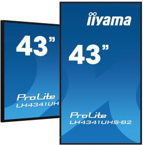 Digital Signage Display - Prolite Lh4341uhs-b2 - 43in - 1920 X 1080 - 4k Uhd