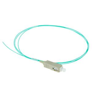 Sc 50/125�m Om3 Pigtail 1m Aqua