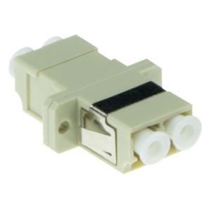 Fiber Optic Lc Duplex Adapter Multimode Om1/om2 Flange