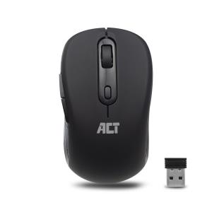 Wireless Mouse USB Nano Receiver 1600 Dpi Black