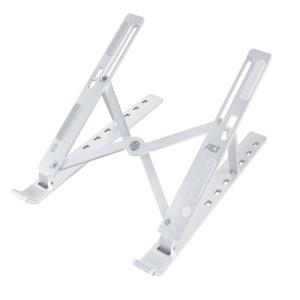 Foldable laptop stand aluminium 7 positions height adjustable
